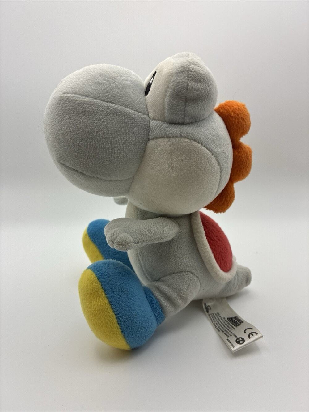 Gray Yoshi -Yoshi's Island DS Super Mario Nintendo Plush Doll Japan